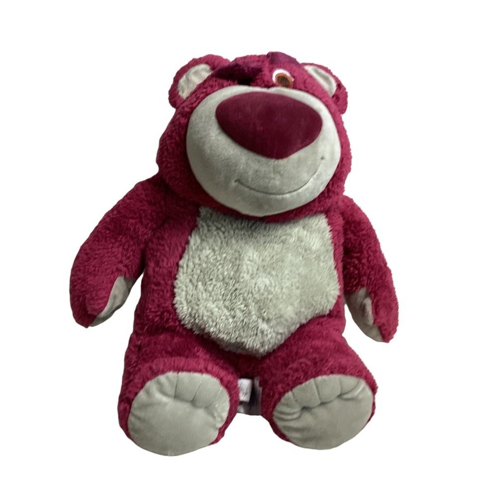 Disney Pixar Toy Story 3 Lotso Huggin Bear Plush 15" Strawberry Scented